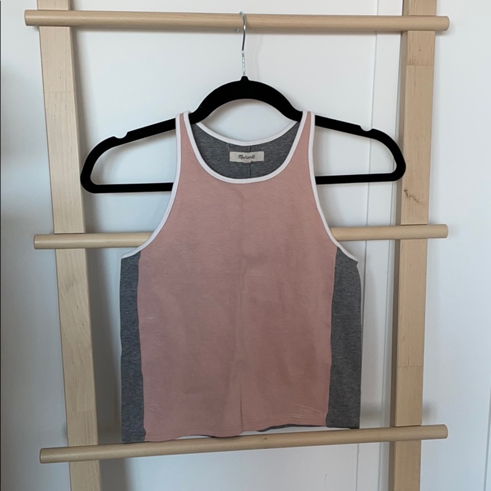 Madewell cotton tank XS